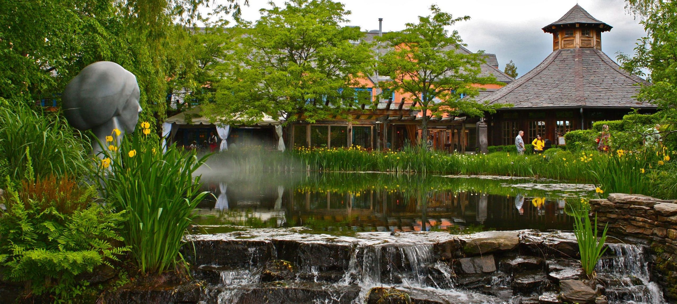Pond in Garden Pond in Garden